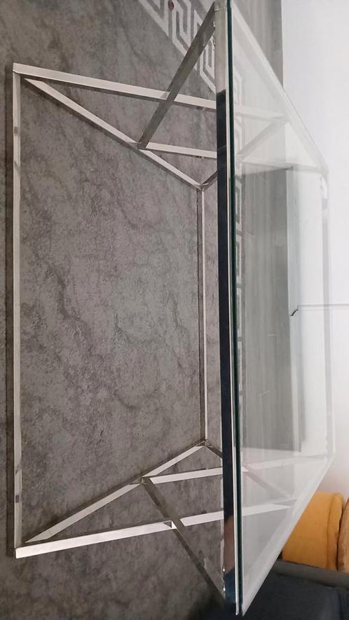 Table de salon, Salontafel., Huis en Inrichting, Tafels | Salontafels, Zo goed als nieuw, 50 tot 75 cm, 100 tot 150 cm, 100 tot 150 cm