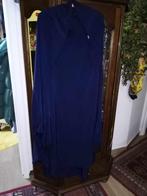 robe marocaine 2 pièces à capuche islamique pour femme, Bleu, Enlèvement ou Envoi