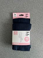 2 paar donkerblauwe panty’s 40 den - maat 36/38, Kleding | Dames, Leggings, Maillots en Panty's, Nieuw, Maat 36/38 (S), Blauw