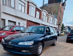 PEUGEOT 406 1.8 BENZINE OLDTIMER AIRCO ZEER SCHOON RIJDT, Auto's, 4 deurs, Blauw, Grijs, Particulier