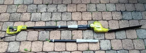 Taille-haies sur perche RYOBI électrique 450 W, Tuin en Terras, Heggenscharen, Gebruikt, Elektrisch, Ophalen