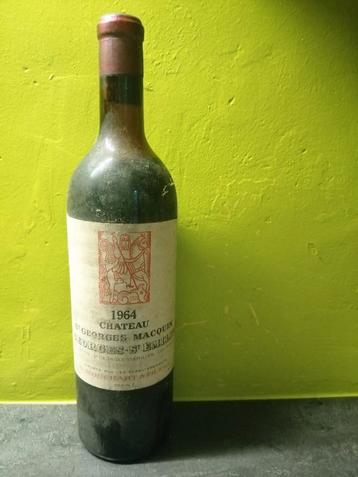 1 x St. Georges Macquin 1964-Saint Emilion beschikbaar voor biedingen