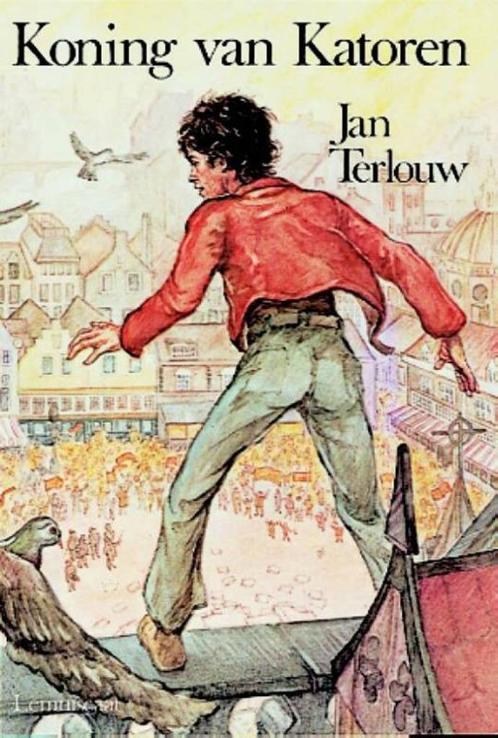boek: Pjotr(Jan Terlouw)+Gevangenis met open deur+Koning van, Boeken, Kinderboeken | Jeugd | 13 jaar en ouder, Fictie, Ophalen of Verzenden