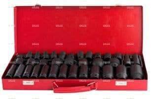 Coffret de douilles à choc impactes noires 36 pc KraftMüller, Auto diversen, Autogereedschap, Nieuw, Ophalen