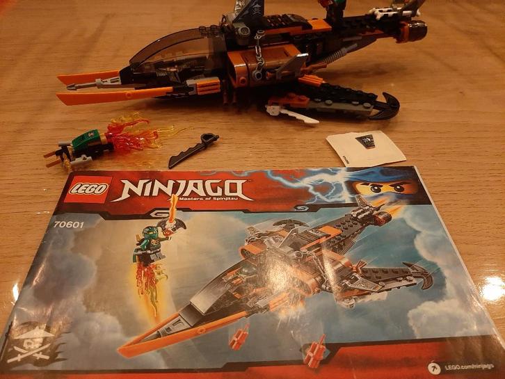 Lego Ninjago Set 70601 Sky Shark, Kinderen en Baby's, Speelgoed | Duplo en Lego, Zo goed als nieuw, Lego, Complete set, Ophalen of Verzenden