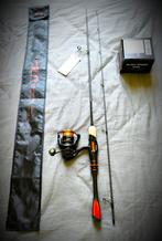 Hengel UL Solomon 168 cm + haspel 1000 + nylon 16/100, Ophalen of Verzenden, Nieuw, Complete hengel