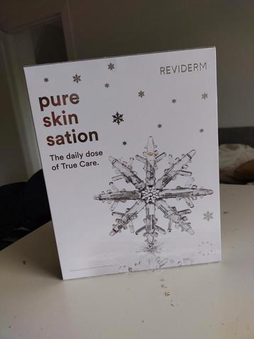 Reviderm advent kalender Pure skin sation huidverzorging  beschikbaar voor biedingen