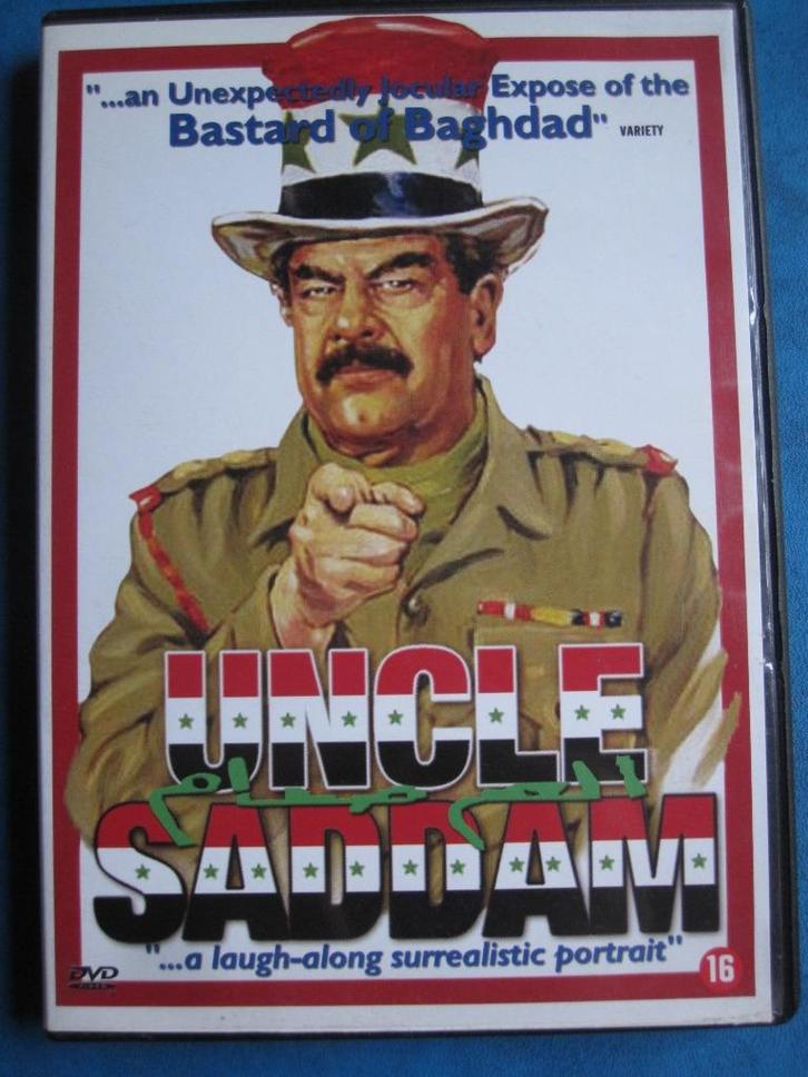 Uncle Saddam - A Laugh-along Surrealistic Portrait, Cd's en Dvd's, Dvd's | Documentaire en Educatief, Zo goed als nieuw, Biografie
