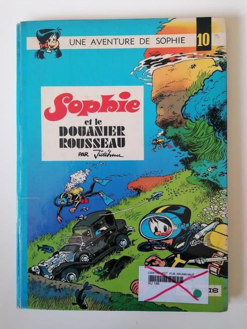 Sophie - Sophie et le douanier Rousseau - DL1974 EO dos rond, Boeken, Stripverhalen, Gelezen, Eén stripboek, Ophalen of Verzenden