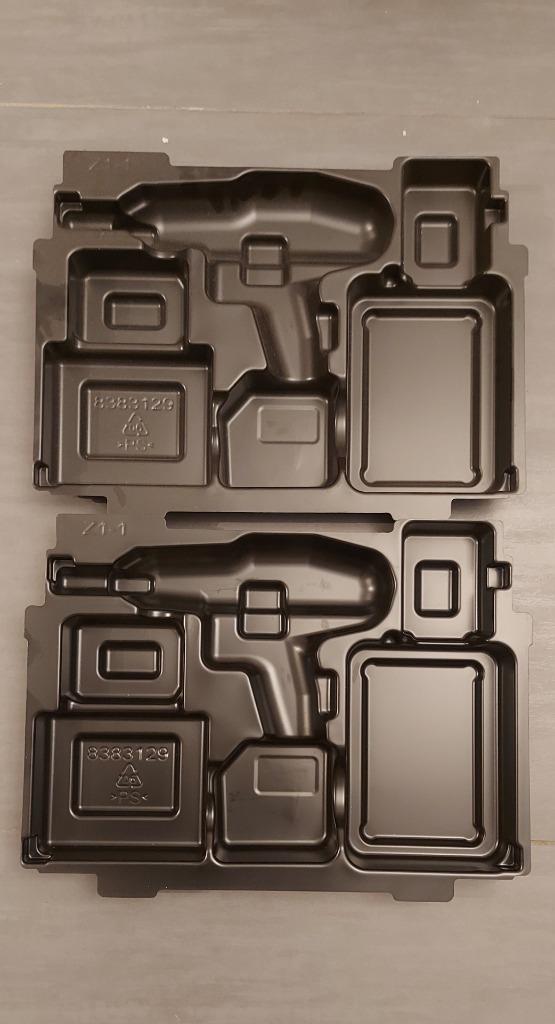 Verschillende Makita inleg/inlay, Doe-het-zelf en Bouw, Gereedschap | Machine-onderdelen en Toebehoren, Nieuw, Ophalen of Verzenden