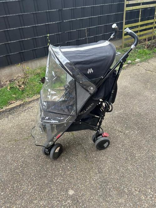 Maclaren Techno XT buggy, Kinderen en Baby's, Buggy's, Gebruikt, Maclaren, Regenhoes, Verstelbare rugleuning, Ophalen