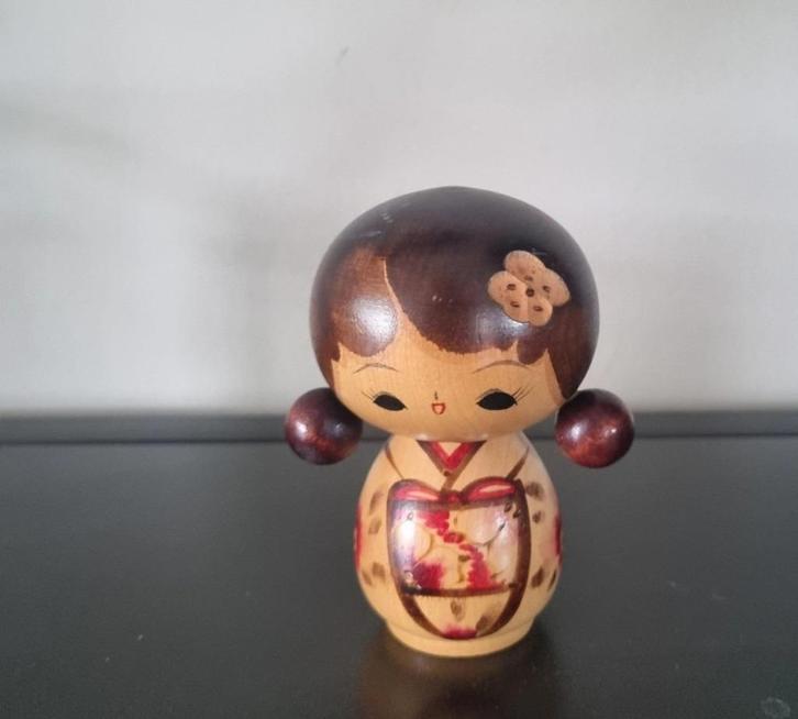 Leuke Osage Kokeshi van Tsuda Jiro, Antiek en Kunst, Kunst | Beelden en Houtsnijwerken, Verzenden