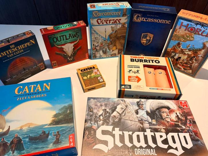 Grote collectie gezeldschapsspellen, Hobby en Vrije tijd, Gezelschapsspellen | Bordspellen, Zo goed als nieuw, Ophalen of Verzenden