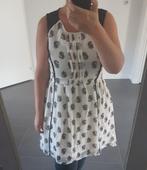 Witte Jurk met Print 44, Verzenden, Wit, Maat 42/44 (L), Nieuw
