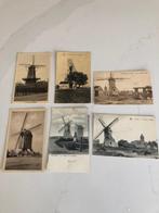 Postkaarten molens Knokke, Westrem, Ronse en Stabroek, Verzamelen, Gelopen, Ophalen of Verzenden