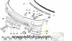 Voorbumper lijst BMW X5 E53 oe 51117009894, Ophalen of Verzenden, Nieuw, BMW