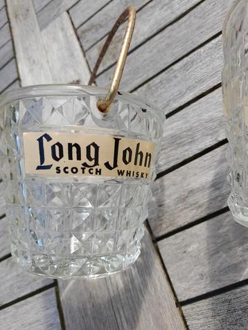 Seaux à glace Long John Scotch whisky vintage 