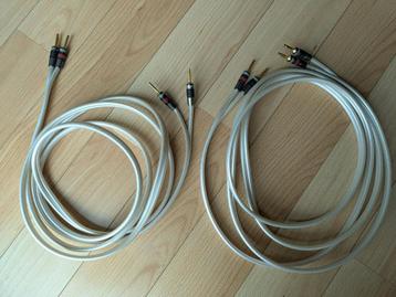 2x 3m QED Reference XT-40 Aircore audio kabels beschikbaar voor biedingen