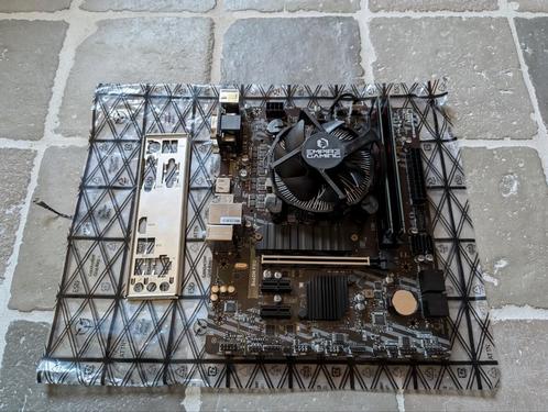 Intel 10105 + MSI B460M + 16GB DDR4, Computers en Software, Moederborden, Zo goed als nieuw, Intel, DDR4, Ophalen of Verzenden