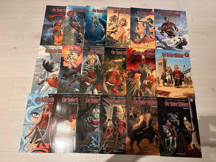 Rode Ridder 250 tot/met 286 + Galaxa compleet + hommages, Livres, BD, Neuf, Enlèvement ou Envoi