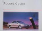Honda Accord Coupe 2.0i & 3.0i V6 1998 Brochure, Boeken, Auto's | Folders en Tijdschriften, Honda, Ophalen of Verzenden