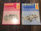 Porsche 911 en Chevrolet Camaro werkplaats handboeken, Ophalen of Verzenden