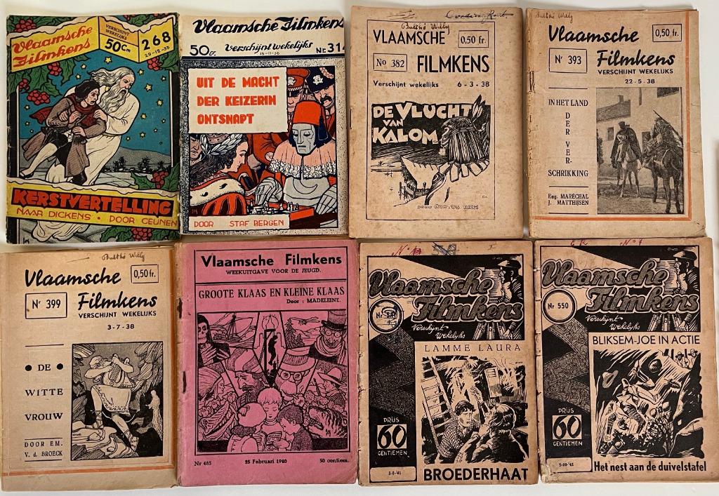 Vlaamse Filmkes - complete reeks - 1931/1976, Livres, Livres pour enfants | Jeunesse | 13 ans et plus, Envoi