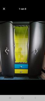 Vintage kast met vitrine (kinderkast, speelgoedkast), Huis en Inrichting, Ophalen