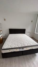 Boxspring met matras 180x200, Ophalen, Tweepersoons, Zo goed als nieuw, 180 cm