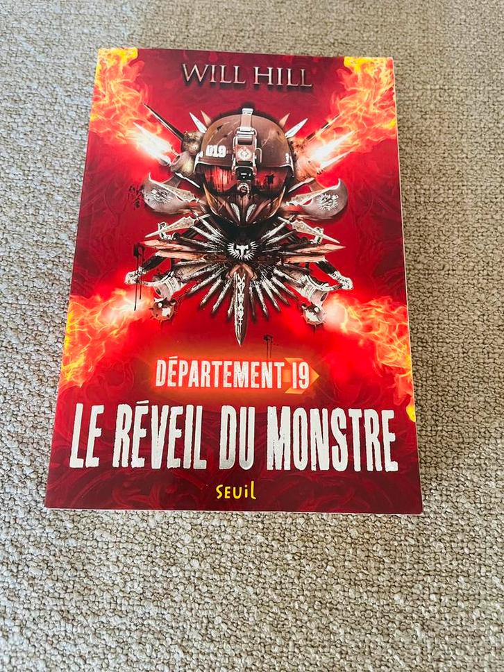 Département 19 : Le réveil du monstre – Will Hill, Livres, Science-fiction, Comme neuf, Enlèvement ou Envoi