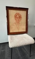 Gesigneerde sanguine portrettekening (1922), Enlèvement