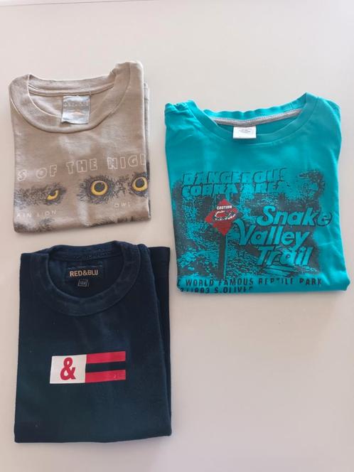 3 T-shirts maat 104, Kinderen en Baby's, Kinderkleding | Maat 104, Ophalen of Verzenden
