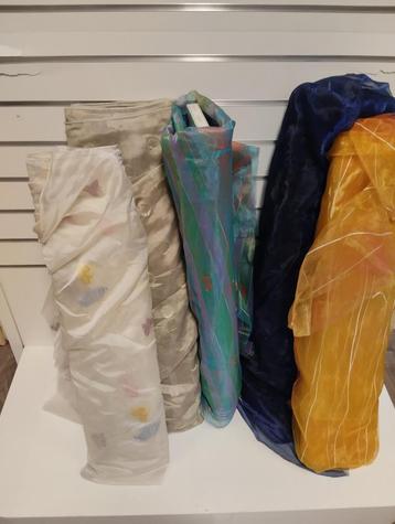 rouleau de tissu, Enlèvement