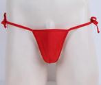 Rode string One size, Kleding | Heren, Ophalen of Verzenden, Rood