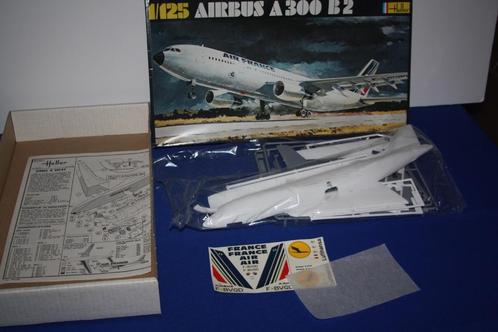 Heller , 1/125 Airbus A300 B2 ( 42,9 cm lang ) bouwdoos, Hobby en Vrije tijd, Modelbouw | Auto's en Voertuigen, Zo goed als nieuw
