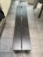 IKEA BJURSTA tafel/bank – zwart, Huis en Inrichting, Gebruikt, 75 cm of meer, Rechthoekig, Hout