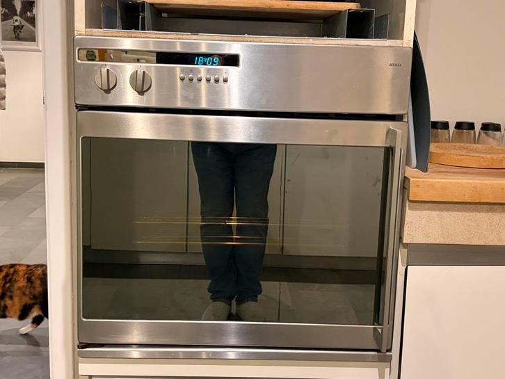 Four encastrable ATAG, Elektronische apparatuur, Ovens, Gebruikt, Inbouw, Oven met grill, 60 cm of meer, Hete lucht, Ophalen