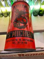 Zeer mooi koffieblik st michel antwerpel in nette staat, Verzamelen, Blikken, Ophalen, Zo goed als nieuw