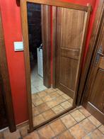 Grote spiegel met houten frame. In perfecte staat, Huis en Inrichting, Woonaccessoires | Spiegels, Ophalen