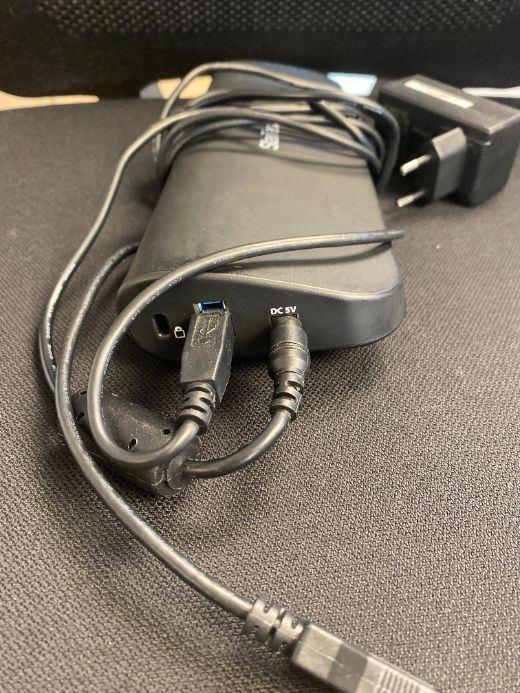 StarTech USB 3.0 Docking Station + voeding – goede staat, Computers en Software, Dockingstations, Zo goed als nieuw, Docking station