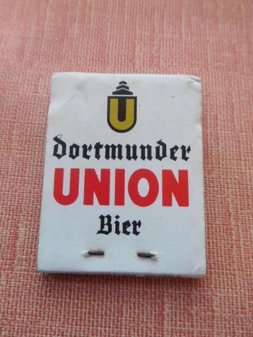 Dortmunder Union bier luciferboekje, Verzamelen, Ophalen of Verzenden