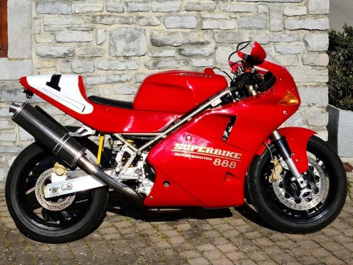 Ligne d'échappement complète 50 mm pour Ducati 888 / 851, Motoren, Onderdelen | Ducati, Gebruikt, Ophalen of Verzenden