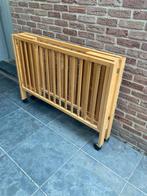 Houten plooibedjes, Tuin en Terras, Ophalen, Zo goed als nieuw