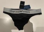 EA Seamless Thong Nieuw, Kleding | Heren, Ondergoed, Verzenden, Zwart, Emporio Armani, Slip