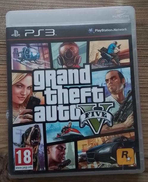 Grand Theft Auto V - Playstation 3, Consoles de jeu & Jeux vidéo, Jeux | Sony PlayStation 3, Comme neuf, Aventure et Action, À partir de 18 ans