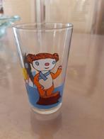 Vintage glas "Beertje Colargol" (1973), Ophalen of Verzenden, Gebruikt, Tv, Gebruiksvoorwerp