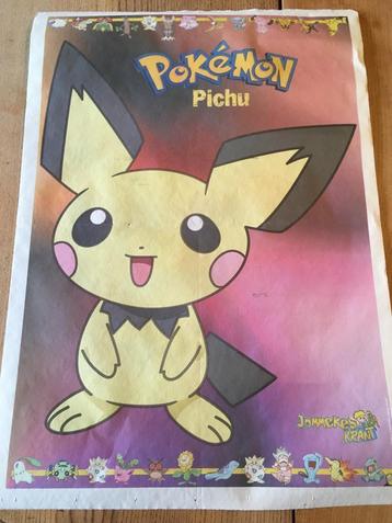 Posters Pokemon uit de Jommekeskrant 1995, Verzamelen, Ophalen of Verzenden, Gebruikt, A1 t/m A3, Film en Tv