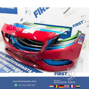 W176 VOORBUMPER Facelift AMG bumper 2013-2019 ROOD WIT ZWART beschikbaar voor biedingen