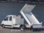 MAN TGE 5.120 Open Laadbak met Kist Dubbel Cabine Dubbelluch, Auto's, Bestelwagens en Lichte vracht, Stof, Gebruikt, Euro 6, 4 cilinders