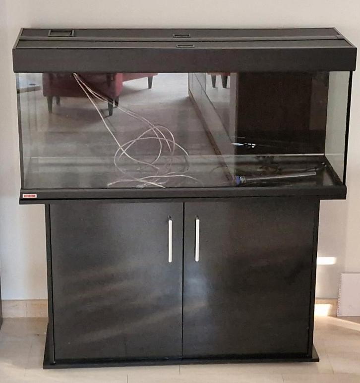 Volledig Eheim aquarium met onderkast, o.a. CO2 en LED., Dieren en Toebehoren, Vissen | Aquaria en Toebehoren, Gebruikt, Ophalen